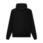 Essentials FG7C Schwarzer Kapuzenpullover