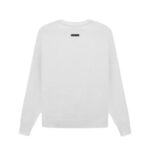 Essentials überlappender weißer Pullover