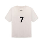 Fear of God Greys Henley T-Shirt – Creme - Image 2